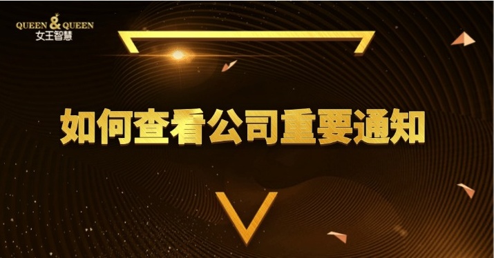 如何查看公司重要通知